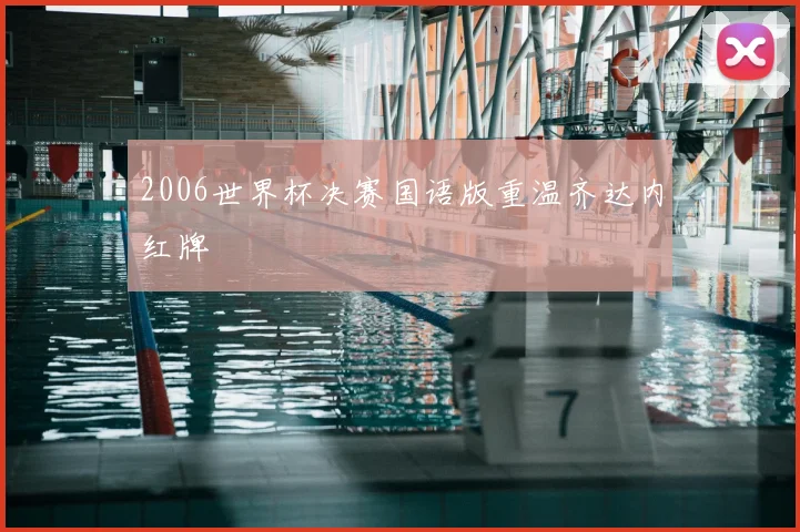 2006世界杯决赛国语版重温齐达内红牌